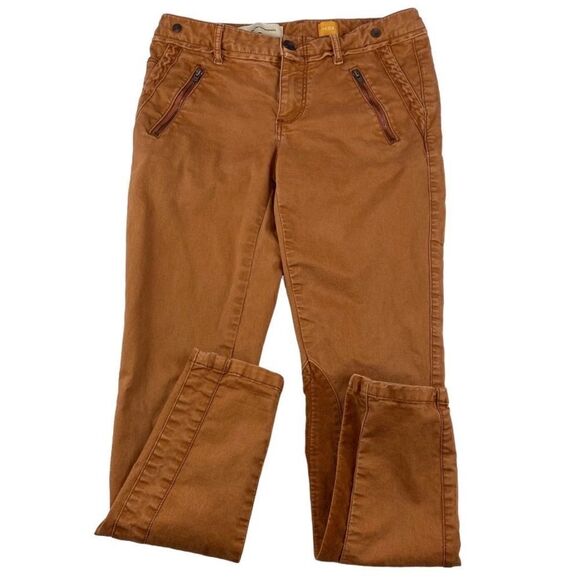 Pilcro and the Letterpress Picardy Jodhpur Velvet Riding Pants Style 2 - Picture 2 of 7